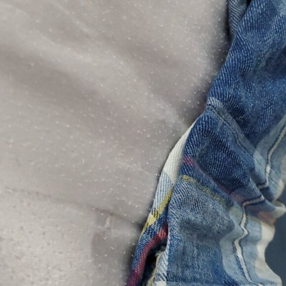 Ci Sono Plaid Collection Soft Cotton Plaid Button Down Shirt - M- Cottagecore - Picture 14 of 16